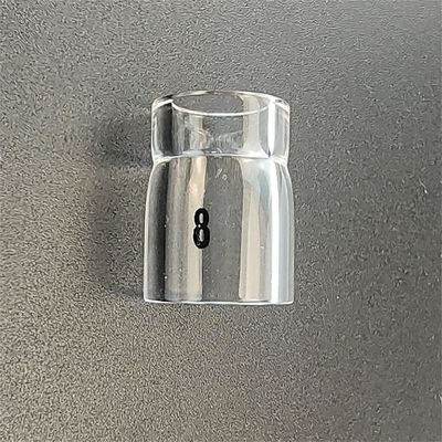 上面溶接 13NQ12-8 透明ガラスノズル溶接 ティグ溶接 トーチアクセサリーのための作業
