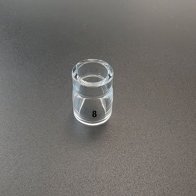 上面溶接 13NQ12-8 透明ガラスノズル溶接 ティグ溶接 トーチアクセサリーのための作業