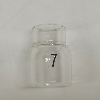 上面溶接 53NQ61-7 Tig 溶接タッチ アクセサリー 溶接 Tig の透明ガラスノズル
