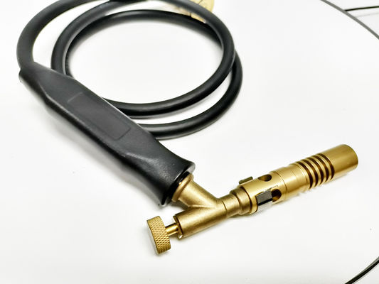 ODM銅バーナーヘッド ブローtorch マップガスハンドタッチャ 1.5mホース 給熱 溶接タッチャ