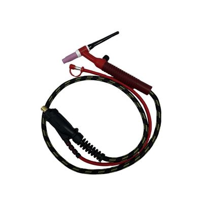 プロの溶接タッチUPPERWELD WP26FV TIG 8mケーブル長さとTigガスタイプ