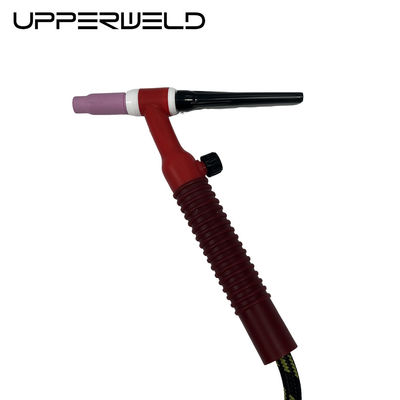プロの溶接タッチUPPERWELD WP26FV TIG 8mケーブル長さとTigガスタイプ