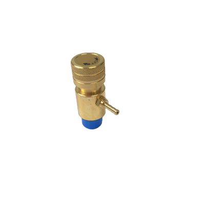 1-20歯 左手糸 上部 固形銅 酸素調節タンク バルブ N.W. 223.6g