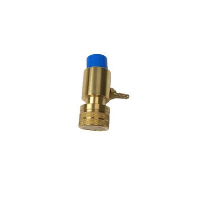1-20歯 左手糸 上部 固形銅 酸素調節タンク バルブ N.W. 223.6g
