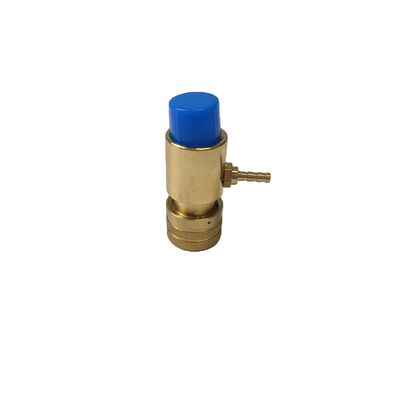 1-20歯 左手糸 上部 固形銅 酸素調節タンク バルブ N.W. 223.6g