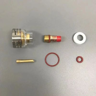 軽量設計UPPERWELD WP17/18/26 54NQCN 16 透明ガラスカップノズルキット 2.4 TIG 溶接用