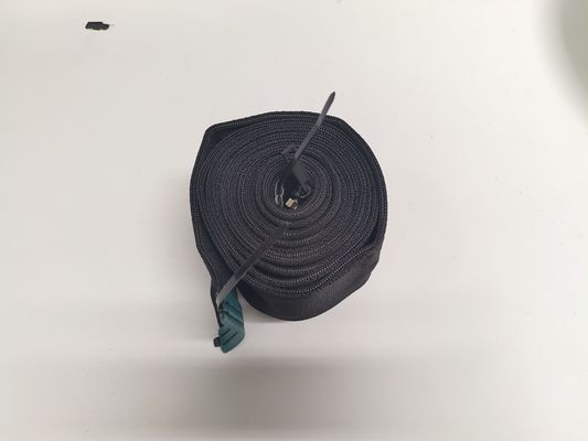 耐火性デニムジャケットのナイロン溶接ケーブルカバー 上部TIG溶接タッチ