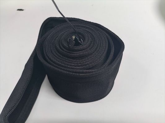 耐火性デニムジャケットのナイロン溶接ケーブルカバー 上部TIG溶接タッチ