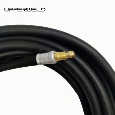 パワーケーブル ゴムホース 空気冷却 TIG 溶接用品 WP17 トーチ 黒