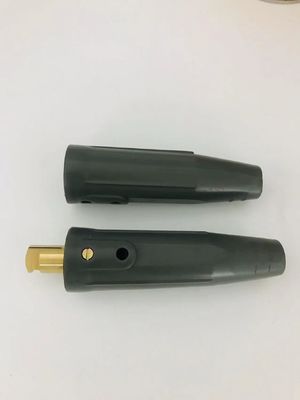 黒 US70 ケーブルコネクタ 溶接用ケーブルホルダーキット 溶接用品のための男性女性アダプター 金属