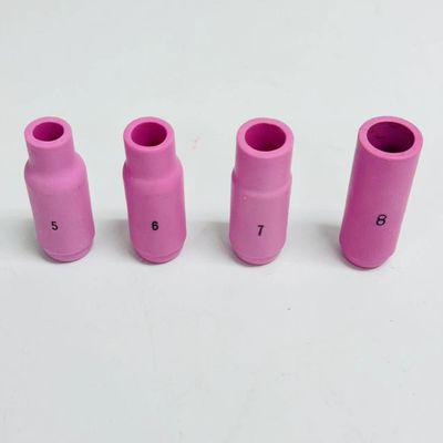 10Nシリーズ TIG 溶接タッチ用消耗品のためのアルミナ溶接ノズル セラミックノズル