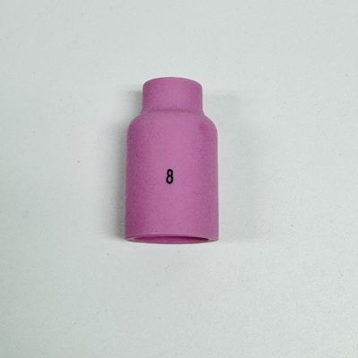 54Nシリーズ セラミックノズル TIG 溶接用アクセサリー用のカスタマイズされたアルミナ溶接ノズル