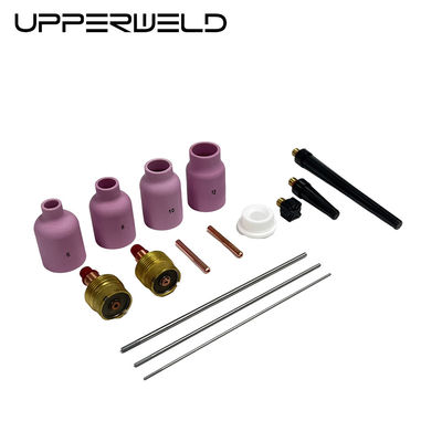 熱帯 14PCS TIG 熱帯 トーチ アクセサリー WP-9/20 熱帯のためのセラミックノズル