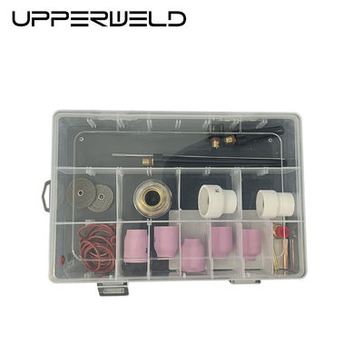 27PCS TIG ウェルディングタッチ用アクセサリー WP-9/20 2.4mm 直径 セラミックノズル