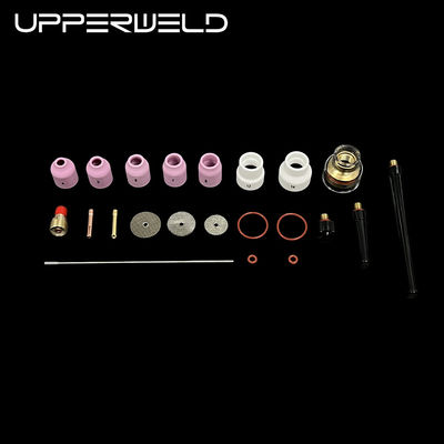 27PCS TIG ウェルディングタッチ用アクセサリー WP-9/20 2.4mm 直径 セラミックノズル