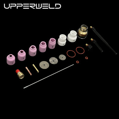 27PCS TIG ウェルディングタッチ用アクセサリー WP-9/20 2.4mm 直径 セラミックノズル