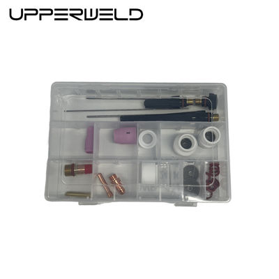 24PCS アルミナとクリアノズル TIG ウェルディングタッチ パーツ パーソナルサポート