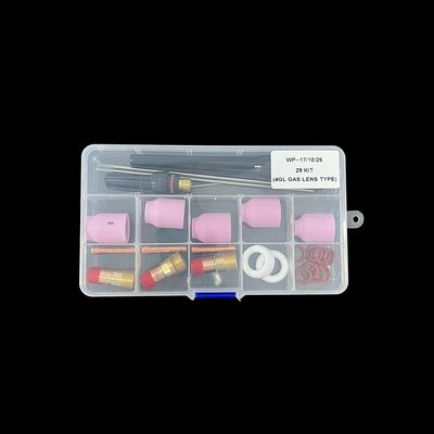 UPPERWELD 29PCS TIG 溶接タッチアクセサリーとガスレンズで完璧なTIG 溶接を達成する