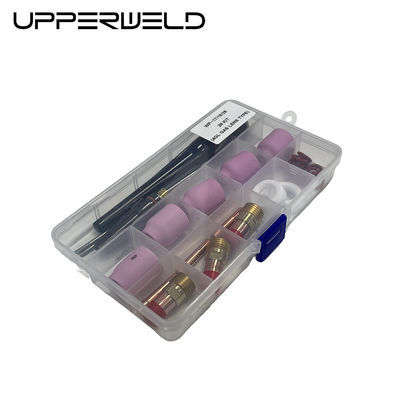 UPPERWELD 29PCS TIG 溶接タッチアクセサリーとガスレンズで完璧なTIG 溶接を達成する