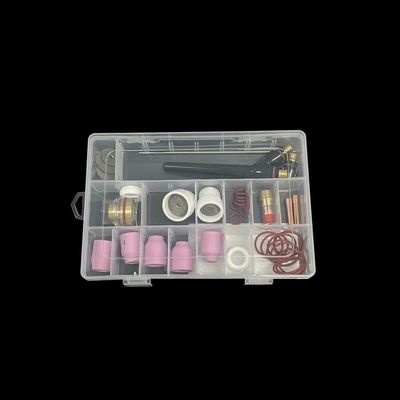 TIG 溶接タッチアクセサリー 30PCS TIG 部品のためのアルミナとクリアノズル