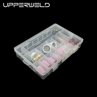 TIG 溶接タッチアクセサリー 30PCS TIG 部品のためのアルミナとクリアノズル