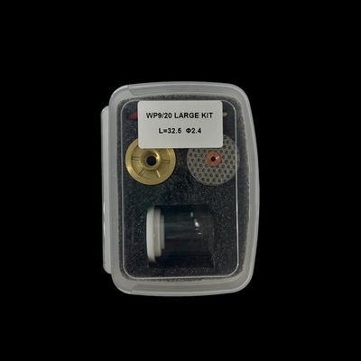 WP-9/20 TIG 溶接用品 クォーツノズルキット トーチ 部品 大きいガラスカップ キット