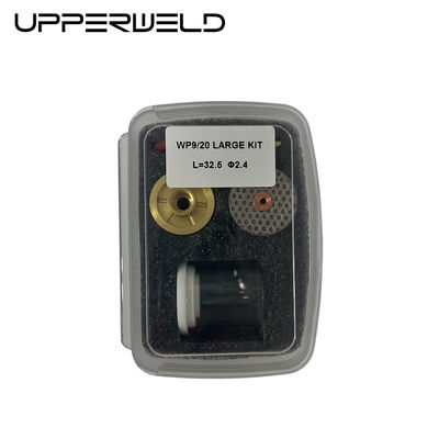 WP-9/20 TIG 溶接用品 クォーツノズルキット トーチ 部品 大きいガラスカップ キット