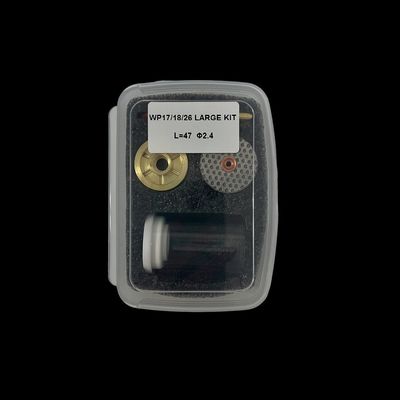 WP-17/18/26 TIG 溶接タッチャ 部品 大型クォーツノズルキットとコレットアダプター