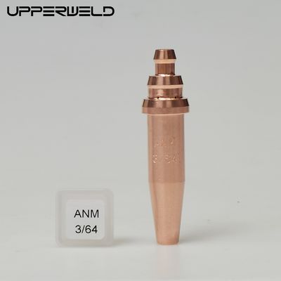 上部 Anm 3/64 サイズ 溶接効率のための青銅アセチレンノズル