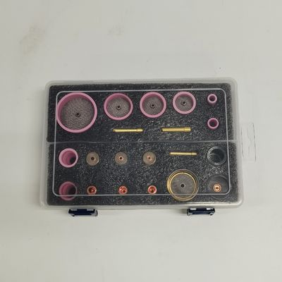 14pc UPPERWELD WP9 WP 17 18 26 より良い溶接の可視性のためのTIG溶接アクセサリーキット