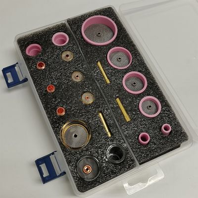 14pc UPPERWELD WP9 WP 17 18 26 より良い溶接の可視性のためのTIG溶接アクセサリーキット