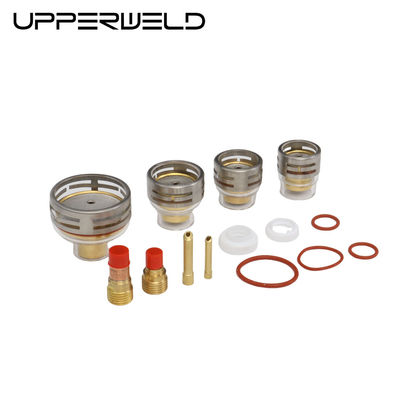 TIG 溶接アクセサリー 26pc キット WP9 20 WP 17 18 26 TIG クリアシャンパンノズル