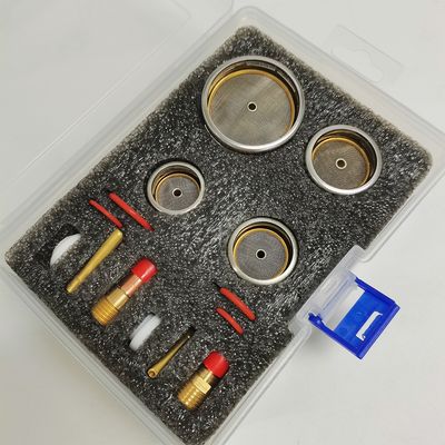 TIG 溶接アクセサリー 26pc キット WP9 20 WP 17 18 26 TIG クリアシャンパンノズル